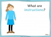 Reading and Understanding Instructions - Year 3 and 4 Teaching Resources (slide 3/51)